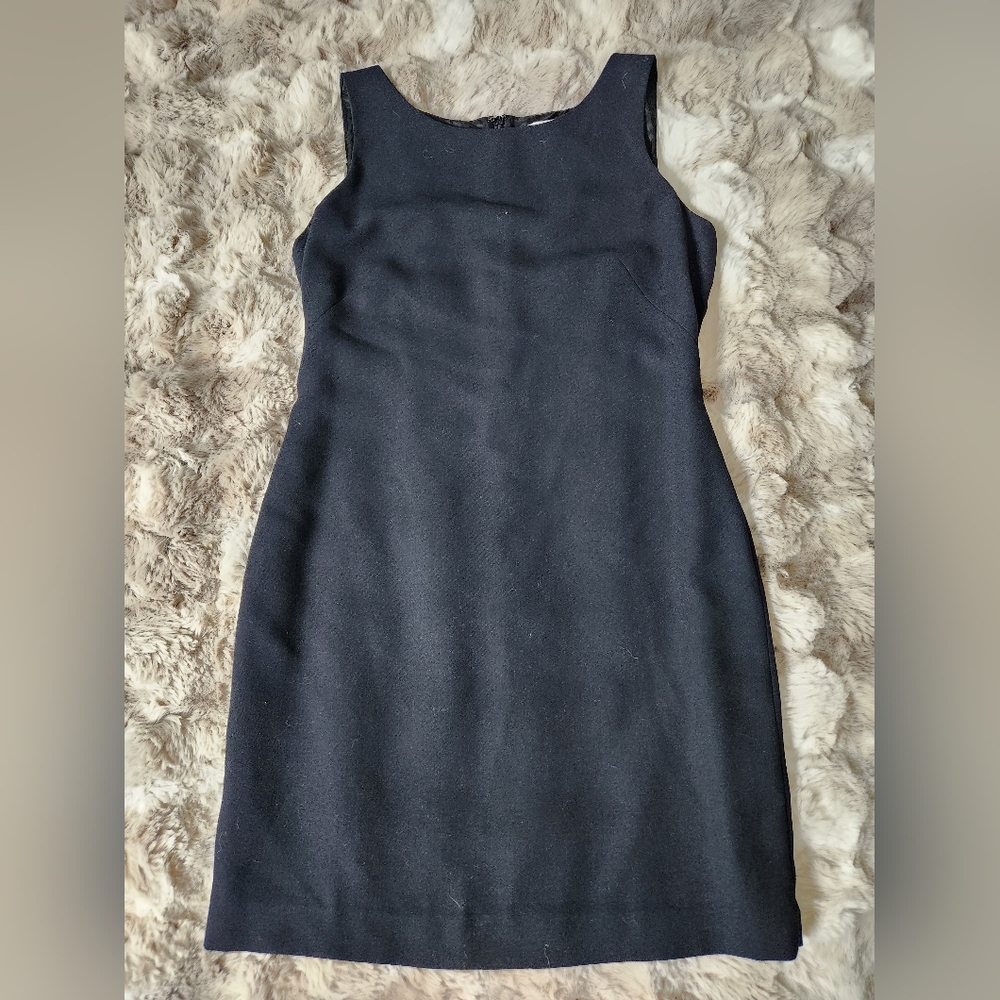 Vintage loft black fitted dress size 4